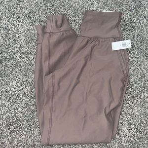 NWT Old Navy high rise purple joggers